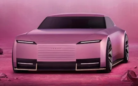 Jaguar’ın elektrikli konsepti Type 00, radikal tasarımıyla gündemde