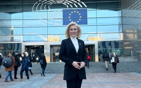 AK Partili Şebnem Bursalı: 'Avrupa Parlamentosu'nda Gazze'deki zulmü de hatırlattık'