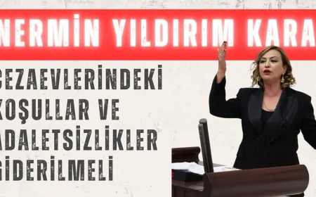 CHP’li Nermin Yıldırım Kara: ‘Cezaevlerindeki koşullar ve adaletsizlikler giderilmeli’