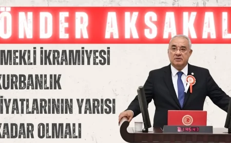 DSP Genel Başkanı Önder Aksakal: ‘Emekli ikramiyesi kurbanlık fiyatlarının yarısı kadar olmalı’