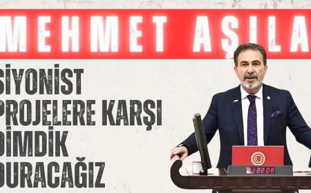 Yeniden Refahlı Mehmet Aşıla: ‘Siyonist projelere karşı dimdik duracağız’