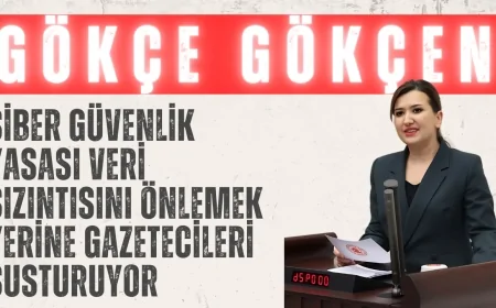 CHP’li Gökçe Gökçen: ‘Siber Güvenlik Yasası veri sızıntısını önlemek yerine gazetecileri susturuyor’