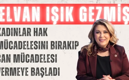 CHP’li Elvan Işık Gezmiş: 'Kadınlar hak mücadelesini bırakıp can mücadelesi vermeye başladı'
