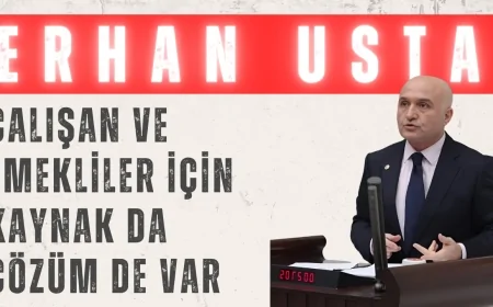 İYİ Partili Erhan Usta: 'Çalışan ve emekliler için kaynak da çözüm de var'