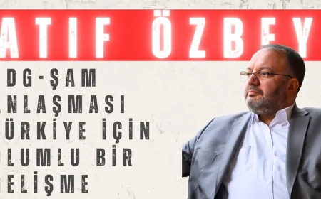SES Partisi Genel Başkanı Atıf Özbey: ‘SDG-Şam anlaşması Türkiye için olumlu bir gelişme’