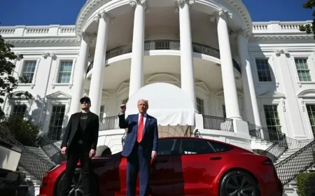 Trump'tan Tesla’ya Açık Destek: Beyaz Saray’da Özel Etkinlik