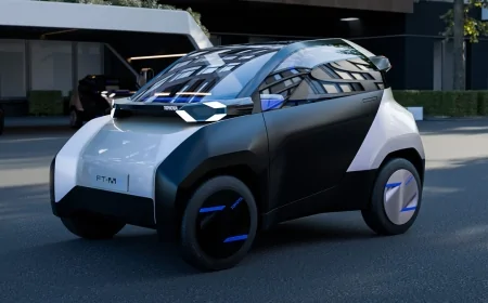 Toyota'dan Şehir İçi Ulaşım İçin Güneş Panelli Elektrikli Araç: FT-Me