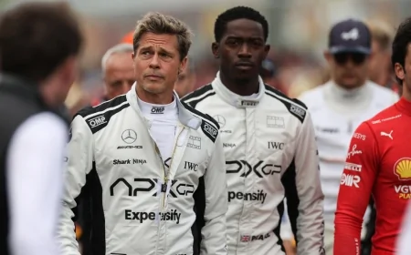Brad Pitt'in F1 Filminden Yeni Fragman! Yarış Sahnesi Şimdiden Olay Oldu