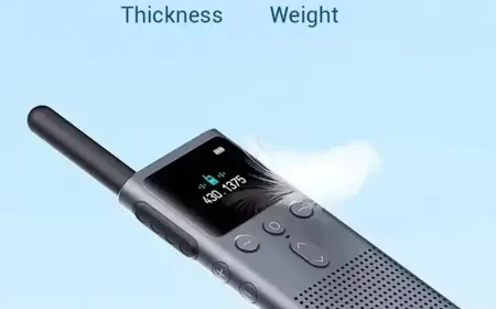 Xiaomi'nin yeni telsizi 5 km menzil ve 120 saat bekleme süresi sunuyor