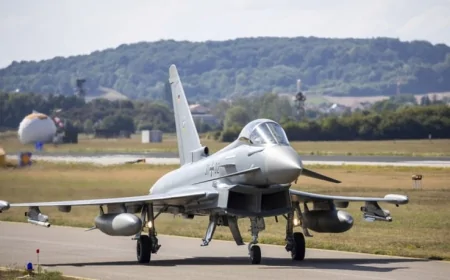 Türkiye'ye Eurofighter Typhoon teklifi ulaştı: 40 uçak için inceleme başladı