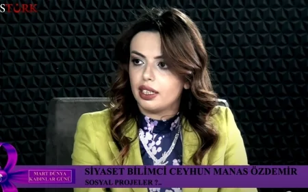 Ceyhun Manas Özdemir: 'Kadınların cesaretli olması gerekiyor'