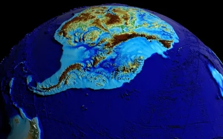 Antarktika’nın Buzsuz Hali Yayınlandı: Kıta Gerçekte Nasıl Görünüyor?