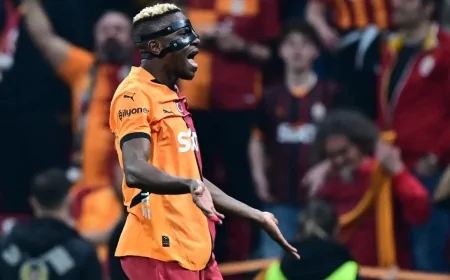 Galatasaraylı Victor Osimhen'den Hat-Trick! Gol Krallığında Zirveye Yerleşti
