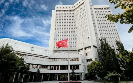 Türkiye'den Kuzey Makedonya'daki Yangın Faciasına Taziye Mesajı