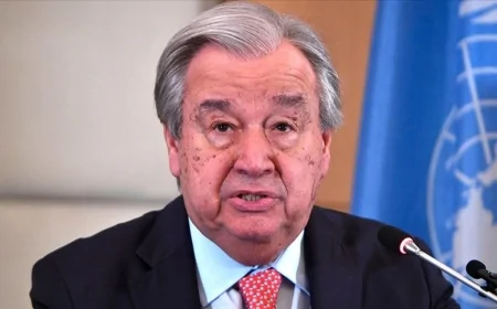 BM Genel Sekreteri Guterres: 'Suriye dünyanın en büyük insani krizlerinden biri'