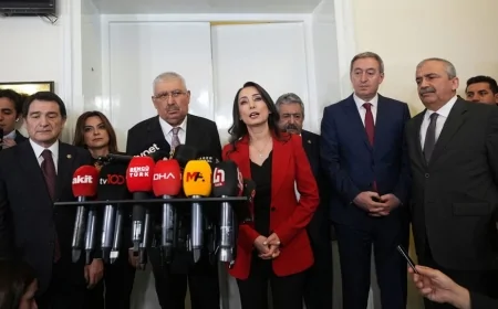 DEM Parti’nin siyasi temasları sürüyor: AK Parti ve MHP ile görüştü