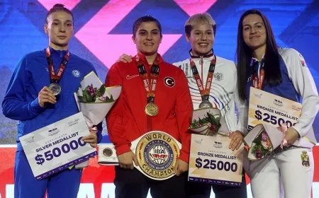 Türkiye'ye 6 Madalya ile Dönen Kadın Boks Milli Takımı, Hedefi Büyüttü