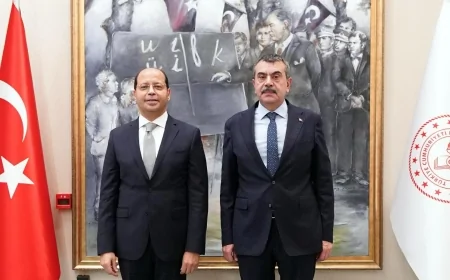 Milli Eğitim Bakanı Tekin, Mısır Büyükelçisi Elhamamy ile Görüştü