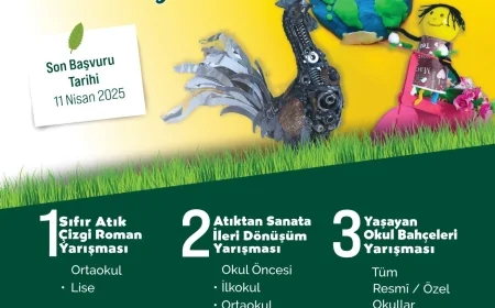 Okullarda “Sıfır Atık Yarışması” İçin Başvurular Başladı