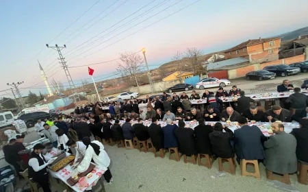 Çetmi Köyü’nde Ramazan Bereketi: Protokol ve Vatandaşlar İftarda Buluştu