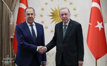 Rusya-Türkiye Diplomasisi: Lavrov, Cumhurbaşkanı Erdoğan ile Görüştü
