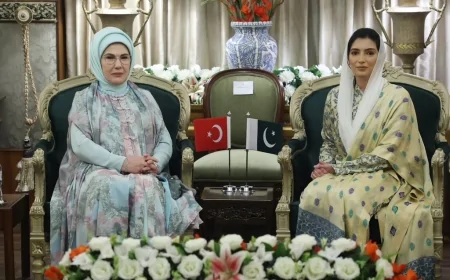 Emine Erdoğan ve Aseefa Bhutto Zardari’den Anlamlı Buluşma