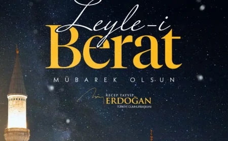 Cumhurbaşkanı Erdoğan’dan Berat Kandili Mesajı