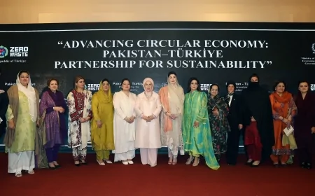 Emine Erdoğan: Döngüsel Ekonomi ile Sürdürülebilir Gelecek Mümkün  “Döngüsel Ekonomiyi Hayata Geçirmeliyiz”