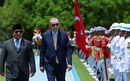 Cumhurbaşkanı Erdoğan Endonezya’da Resmî Törenle Karşılandı