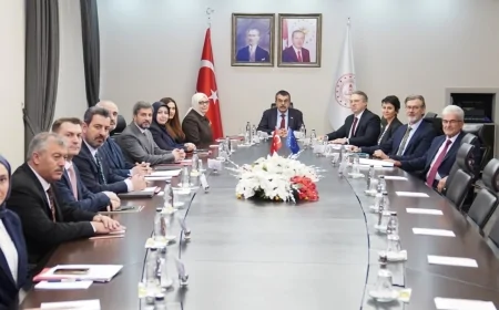 Bakan Tekin, AB Türkiye Delegasyonu Başkanı Ossowski’yi Kabul Etti