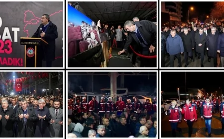 Millî Eğitim Bakanı Yusuf Tekin, Osmaniye’de 6 Şubat Depremlerinde Hayatını Kaybedenleri Andı