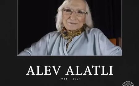 Yazar Alev Alatlı, Vefatının Birinci Yılında Anılıyor