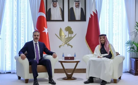 Dışişleri Bakanı Hakan Fidan, Doha’da Katar Başbakanı ve Emiri ile Görüştü