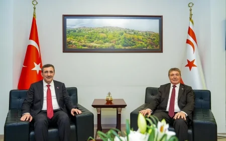 Cumhurbaşkanı Yardımcısı Cevdet Yılmaz’dan KKTC’ye Destek Mesajı