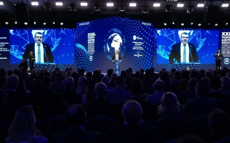 Bakan Tekin, 23. Geleneksel Antalya Eğitim Sempozyumu’nun Açılışına Katıldı