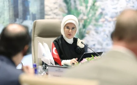 Emine Erdoğan’dan BM-HABITAT Bölge Ofisi Açılışına Destek: “Türkiye’nin Merkezi Konumu Memnuniyet Verici”