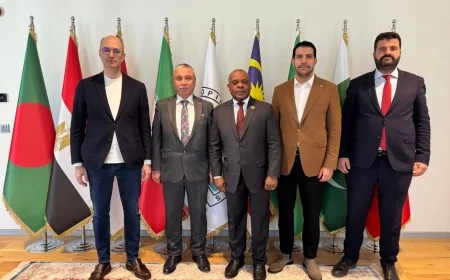 D-8 Genel Sekreterlik Ofisi İstanbul’da Açıldı