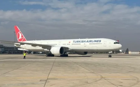 Türk Hava Yolları, Şam Uçuşlarını Yeniden Başlattı