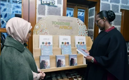 Emine Erdoğan, Ruanda Devlet Başkanı’nın Eşi Jeannette Kagame’yi Ağırladı