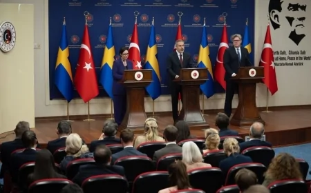 Türkiye-İsveç Güvenlik Mekanizması’nın İlk Toplantısı Ankara’da Gerçekleşti