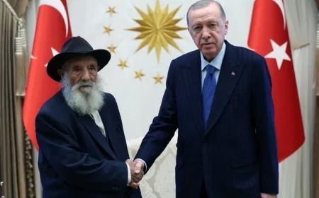 Cumhurbaşkanı Recep Tayyip Erdoğan, Alevi Dedesi Ahmet Uğurlu’yu Kabul Etti
