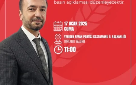 Kastamonu Yeniden Refah Partisi İl Başkanı Akif Güzel’den Hükümete Ekonomi ve Gençlik Eleştirisi