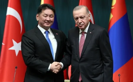 Cumhurbaşkanı Erdoğan: “Türkiye ve Moğolistan Arasında Stratejik Ortaklık Tesis Edildi”