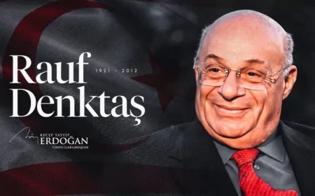 Cumhurbaşkanı Erdoğan, Rauf Denktaş’ı Vefatının Yıl Dönümünde Andı