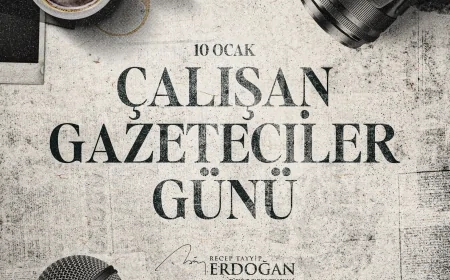 Cumhurbaşkanı Erdoğan: ‘10 Ocak Çalışan Gazeteciler Günü’nü Tebrik Ediyorum’