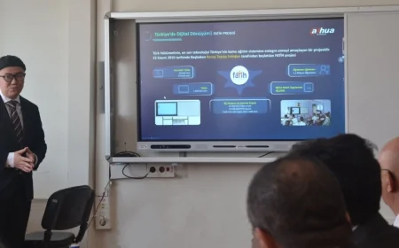 “Akıllı Okul Projesi” Tanıtım Programı Ankara’da Gerçekleştirildi