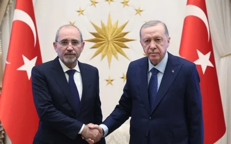 Cumhurbaşkanı Erdoğan, Ürdün Dışişleri Bakanı Eymen es-Safedi’yi Kabul Etti