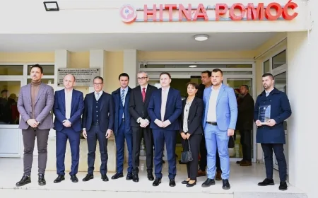 TİKA, Karadağ Zeta Acil Sağlık Merkezi’ne Ekipman Desteği Sağladı