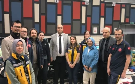 Kastamonu İl Sağlık Müdürü Çağdaş Derdiyok 112 Acil Çağrı Merkezini Ziyaret Etti