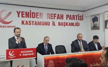 Yeniden Refah Partisi Aralık Ayı İl Divan Toplantısı Gerçekleştirildi